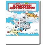 SC0572B Aviation Adventures Coloring and Activity Book Blank No Imprint
